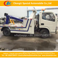 Reboque do Wrecker de Dongfeng com o caminhão da remoção do bloco de estrada do guindaste